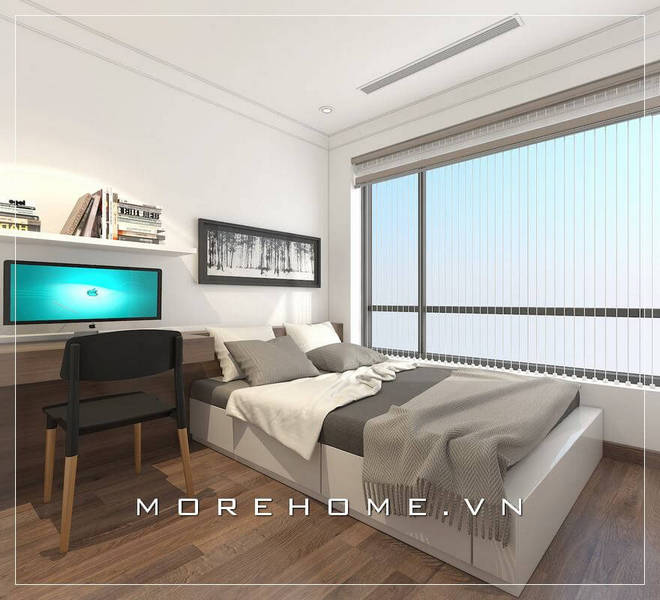 Giường ngủ gỗ hiện đại